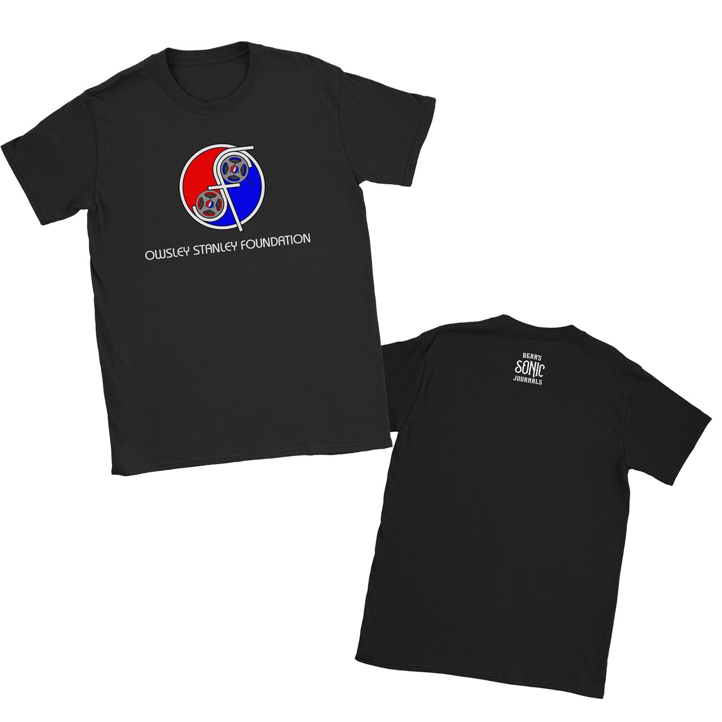 OSF Tape Reels Logo Men’s T Shirt